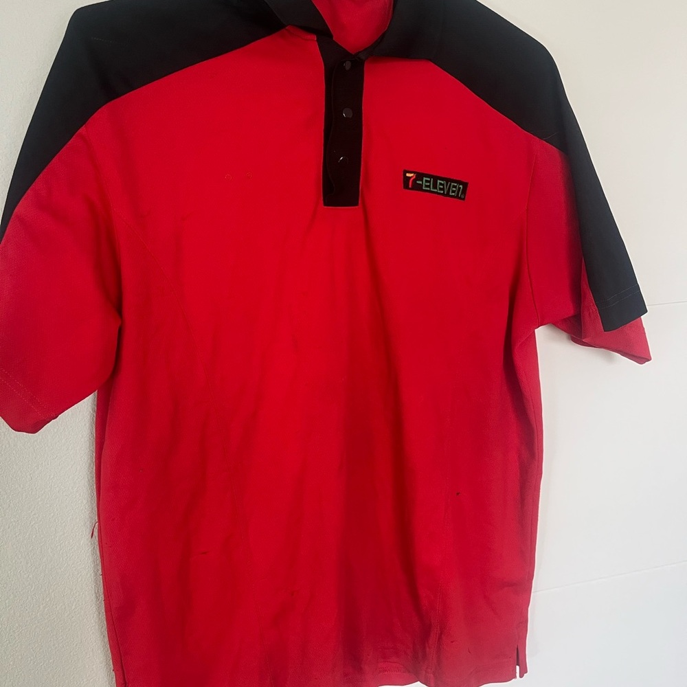 Red and Black Men's Shirt
